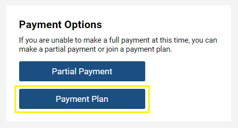 Payment Plan